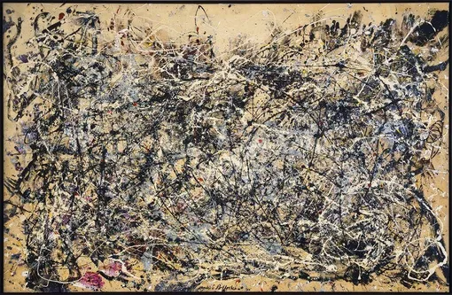 Картина Джексона Поллока «Номер 1А» (Number 1A), 1948 Картина Джексона Поллока «Номер 1А» (Number 1A), 1948