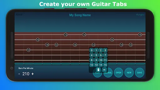 Guitar Tabs: Compose and Play app