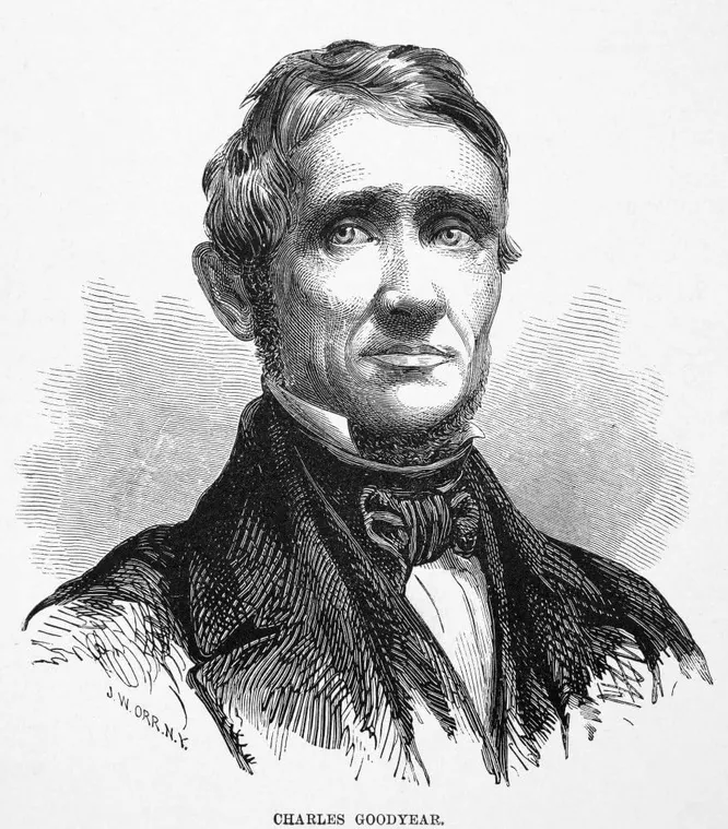 Открыл резину всему миру: как Чарльз Гудьер изобрел вулканизацию каучука, фото