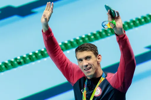 Майкл Фелпс на Олимпиаде-2016.