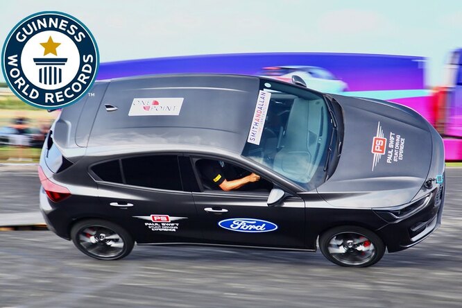 Найден самый шустрый каскадер мира: рекорд скорости выполнения автомобильных трюков сняли на видео