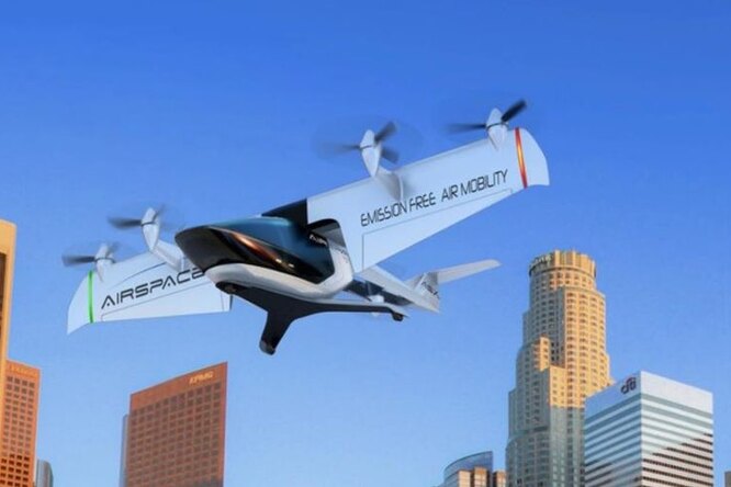 AirSpaceX показала автономное электрическое аэротакси AirSpaceX показала автономное электрическое аэротакси