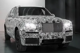 Первые фото внедорожника Rolls-Royce