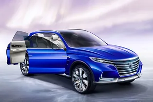 Первый автомобиль со светящимися колёсами