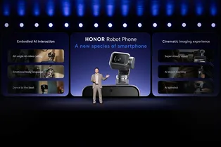 HONOR анонсировал Robot Phone — смартфон со встроенной роботизированной камерой