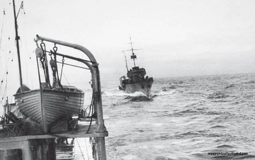 морской минный тральщик историческое фото