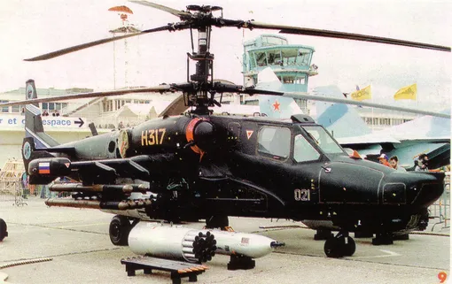 Образцы вооружения вертолета Ка-50 Ка-50