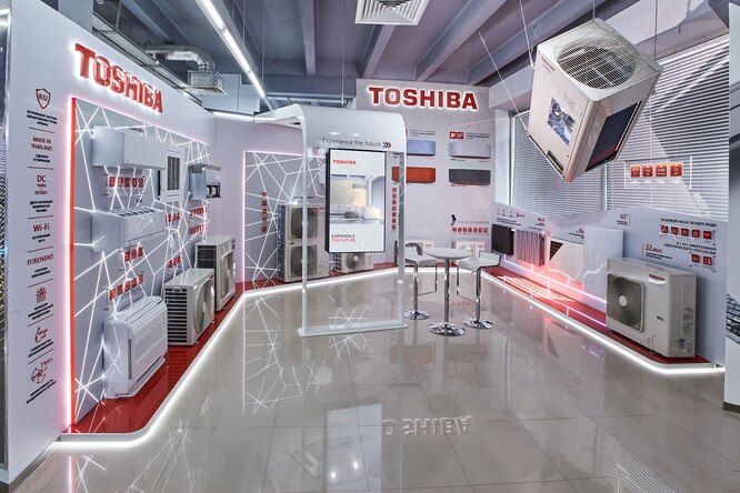Toshiba открыла инновационный маркетинг-холл в России Toshiba открыла инновационный маркетинг-холл в России