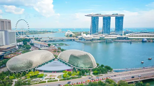 Сингапур, курорт Marina Bay Sands Сингапур