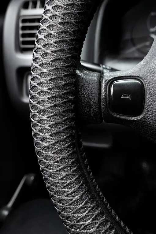 мазда 3 руль с чехлом