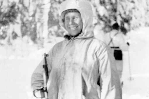 Симо Хяйха: финский снайпер времен Зимней войны, известный как «Белая Смерть»