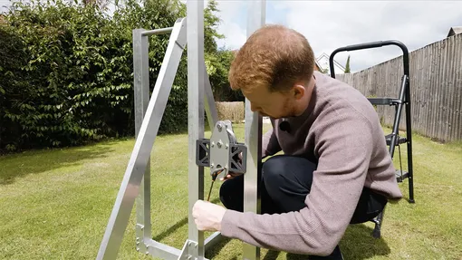 Tom Stanton and his supersonic trebuchet Tom Stanton and his supersonic trebuchet