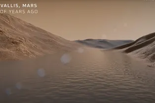 Марсоход NASA нашел возможные следы древней жизни в кратере Джезеро Марсоход NASA нашел возможные следы древней жизни в кратере Джезеро
