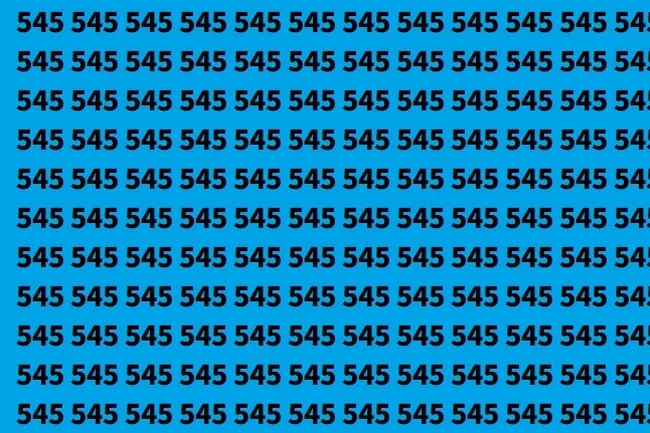 Таймер на 9 секунд: попробуйте найти букву А среди цифр