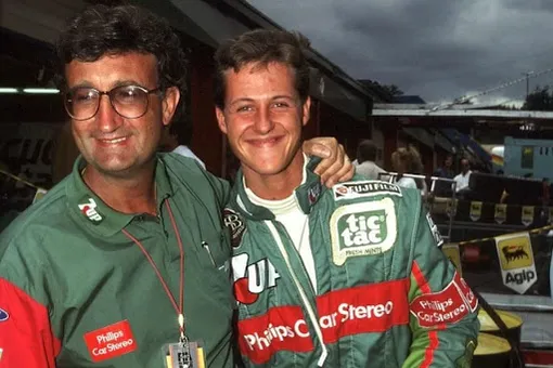 Михаэль Шумахер в молодости