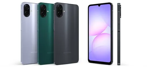 На фотографии смартфон Samsung Galaxy A07 Дешевый смартфон с длительным сроком поддержки
